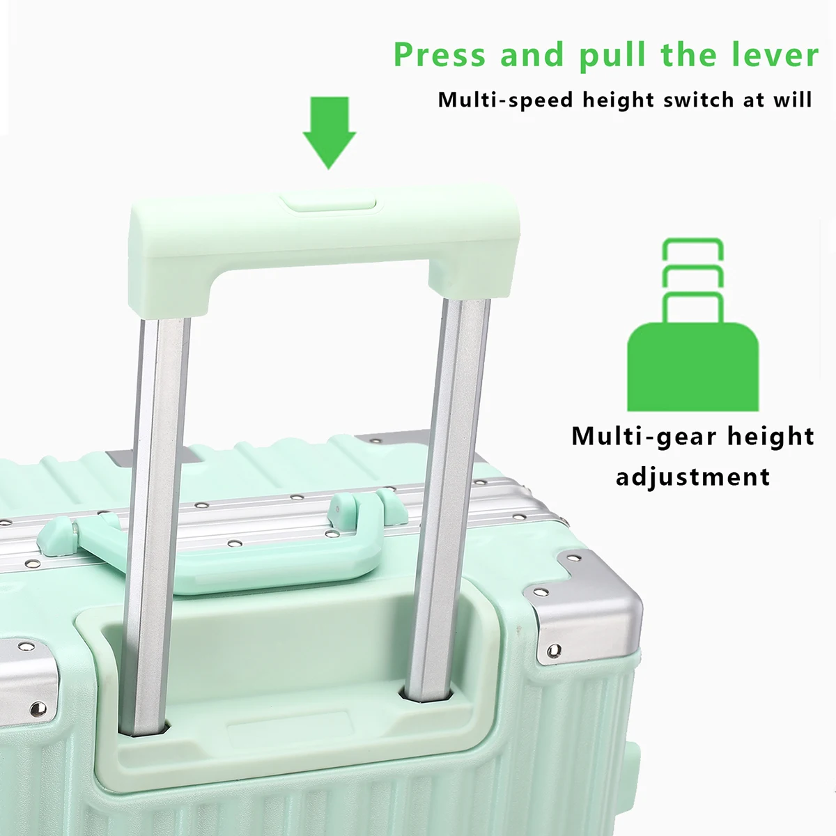 Luggage Suitcase, a Must-Have for Students Living on Campus, 20-Inch Password Lock Box, Travel Accommodation Essentials, Sturdy and Durable.