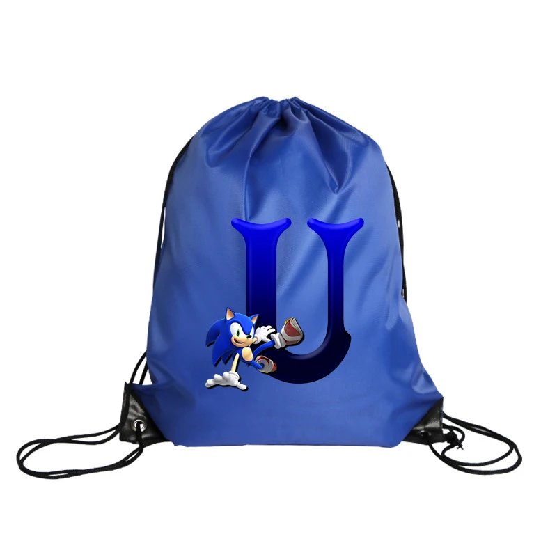 thumbnail image 1 of Bolsas con cordón de Sonics, bolsa de almacenamiento con letras impresas del juego Kawaii, bolsas de maquillaje para dulces, bolsas de bolsillo portátiles de baloncesto de Anime, regalo, 1 of 5