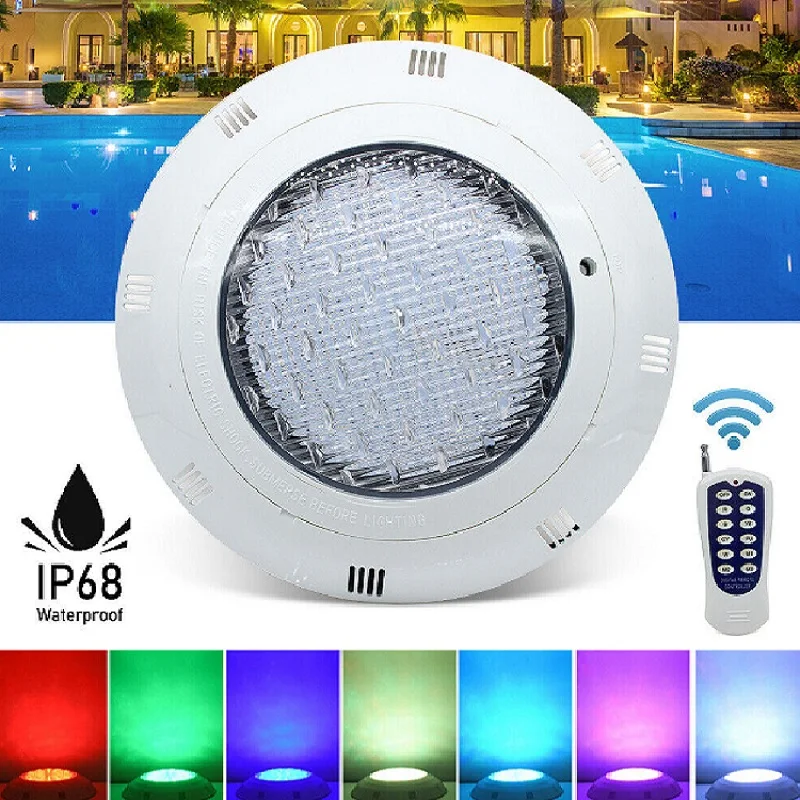 36W RGB Summer Swimming LED Pool Lights Underwater Light IP68 Waterproof Lamp AC12V USA  Unterwasser Beleuchtung Swimming Pool counting crows underwater sunshine or what we did on our summer vacation 180g