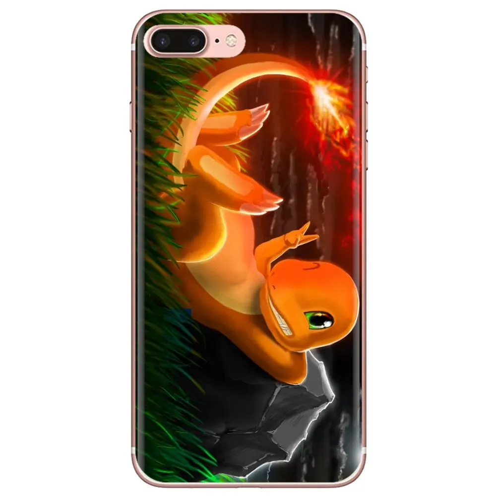 Bulbasaur Charmander Pokemon Go For Meizu M6 M5 M6S M5S M2 M3 M3S NOTE MX6 M6t 6 5 Pro Plus U20 Soft Transparent Skin Cover 