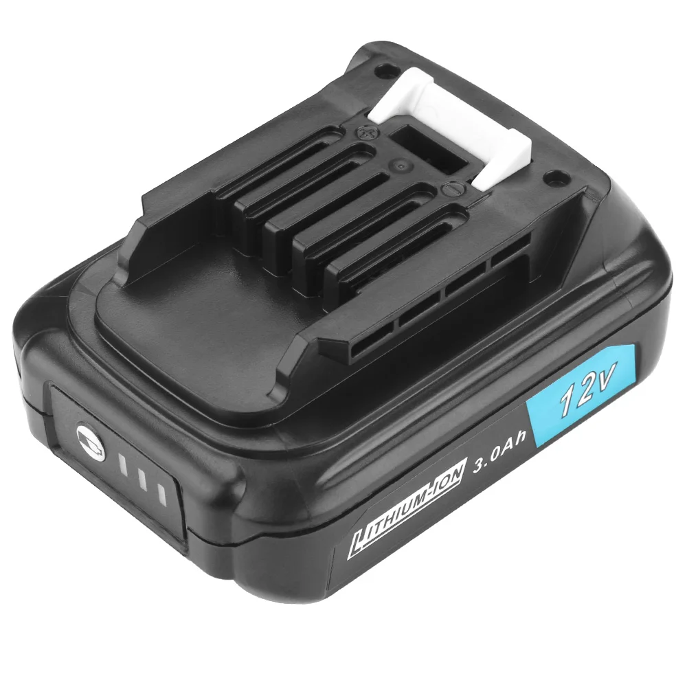 Power tool battery Rechargeable lithium batteries Probty BL1021B BL1020 12V 10.8V 3000mAh 6000mAh Li-ion Power Tools Rechargeable Battery for Makita BL1016 BL1015 BL104 DF331D