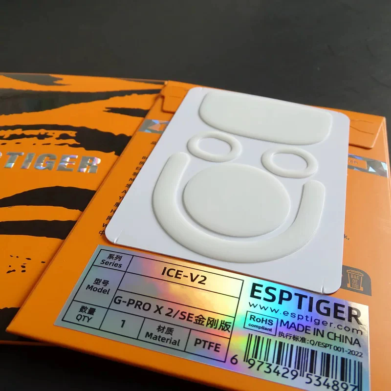 Esptiger Arc 2.0 ICE Premium Mouse Skates - Enhanced Glide Performance