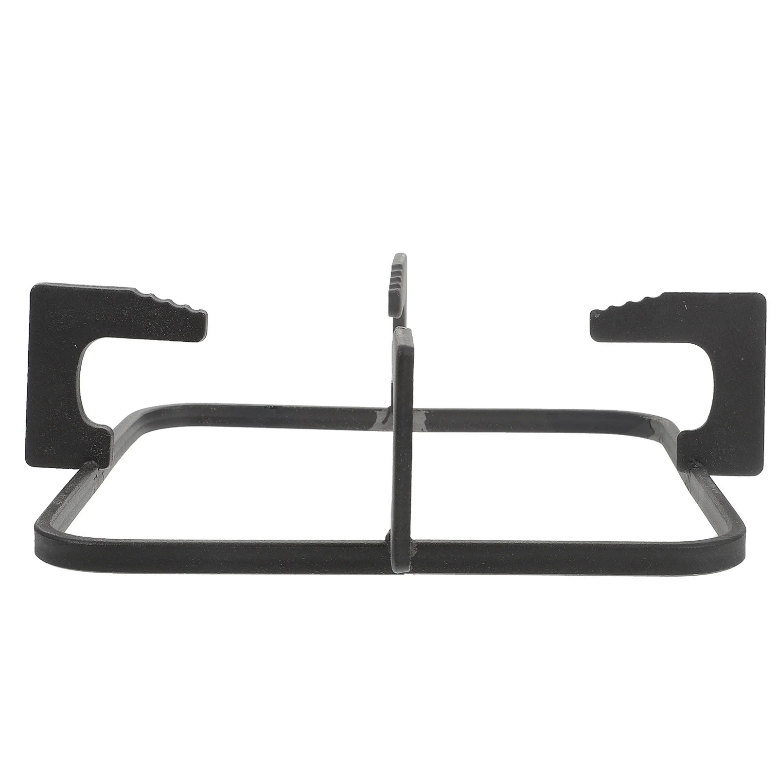 

1pc Square Gas Stove Rack Kitchen Gas Stove Stand Stove Accessory (Black)