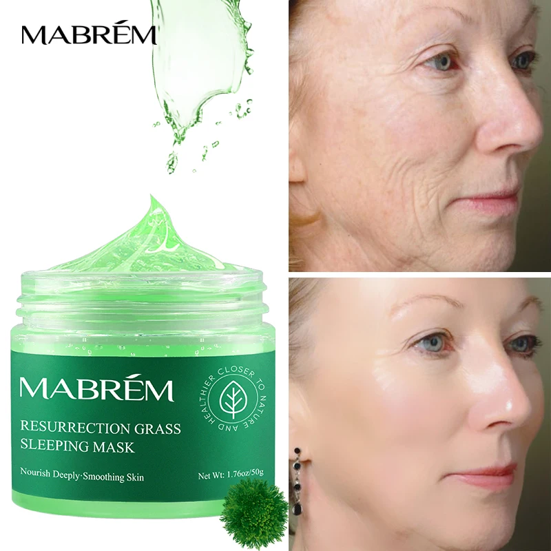 Mabrem Plant Hydrating Face Mask Moisturizing Antiaging Whitening Skin