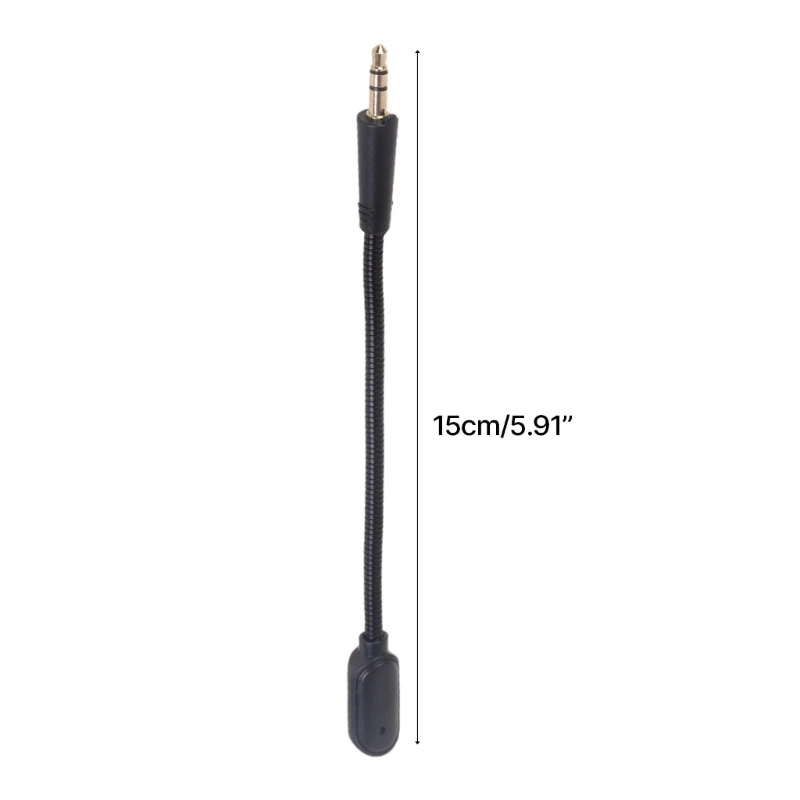 Barracuda 게임 헤드폰 삽입 및 사용을 위한 3.5mm 마이크 교체 마이크