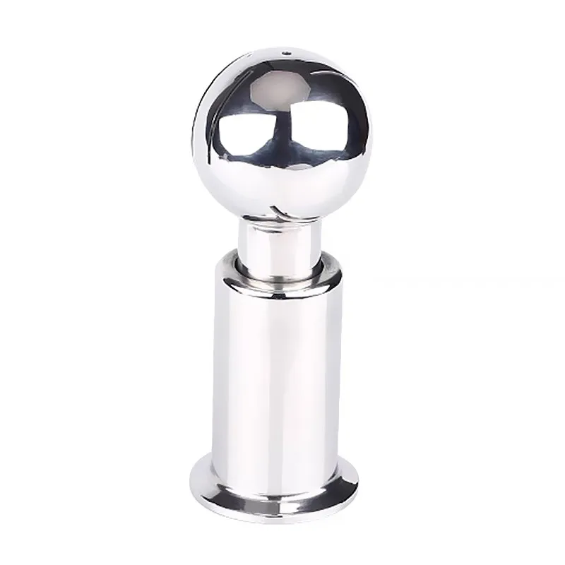 Rotating Cip Sanitary Spray Ball 1.5inch & 2inch Tri-Clamp Tank Cleaning Ball For Distillation Stainless Steel 304
