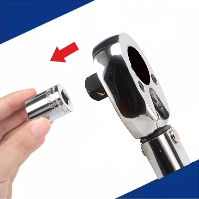 1/4'' Quick-release Torque Wrench 5-25N.m Square Drive Socket Wrench Adjustable Ratchet Torque Wrench Repairing Tool: 3 - 5 Days Free Delivery Only UK