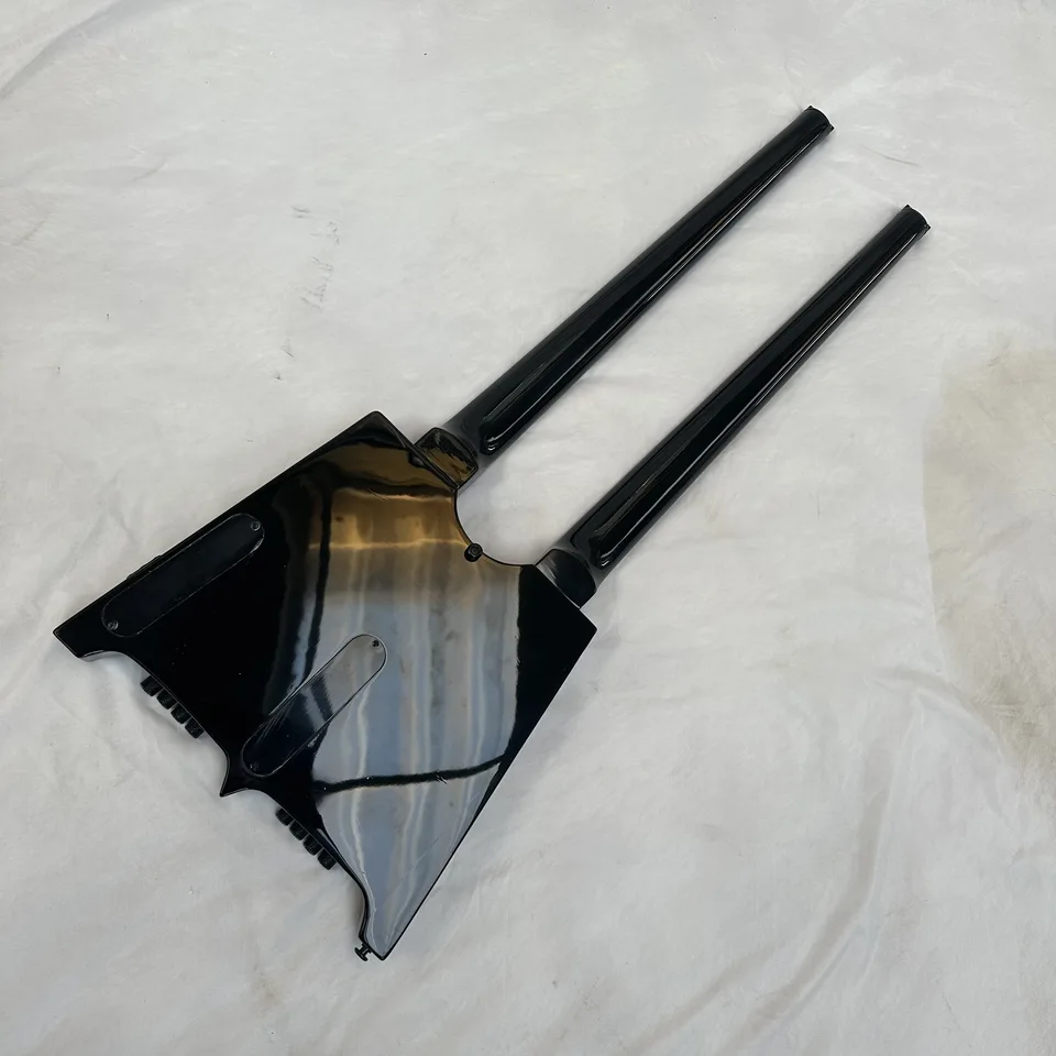 ダブルネックエレキギター ブラック 51jgeJyIluL.jpg