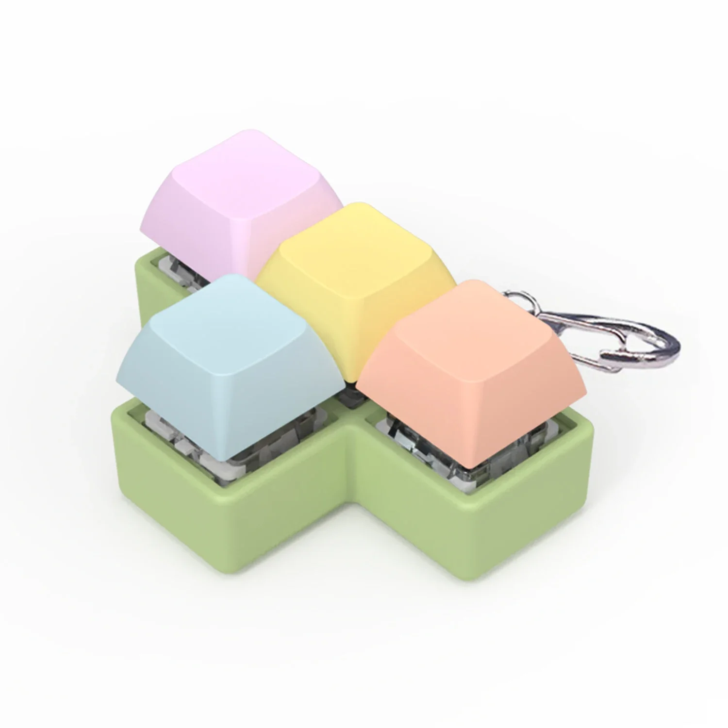 9/4/3 Keys Fidget Keyboard Toys Point Keycap Party Stress Relief DIY Keycaps Toy Key Cap Fidget Keyboard Keycaps Finger Keycap