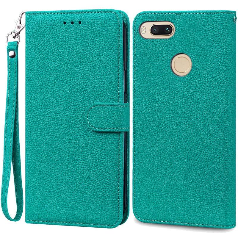 Leather Wallet Flip Case - Elegant Protective Cover with Bumper Coque and Storage Pockets
