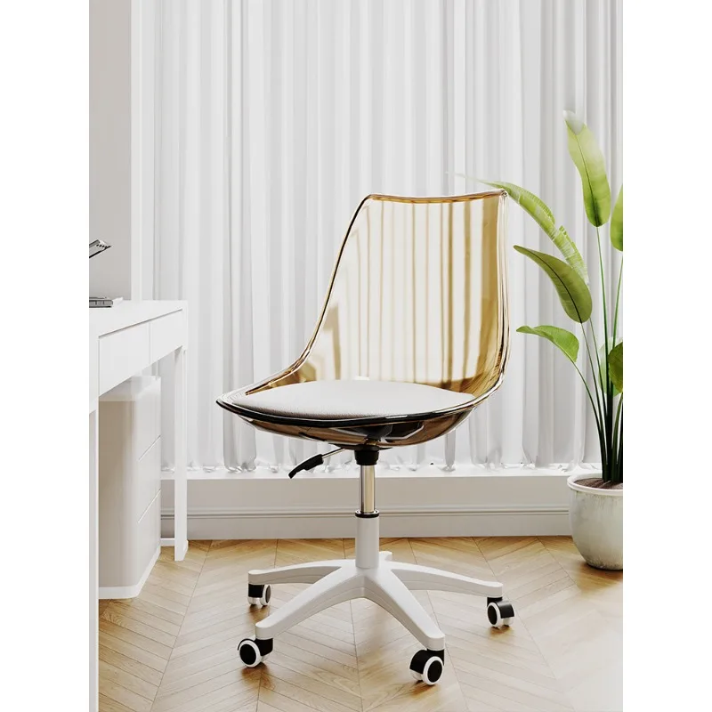 

Chair, comfortable for sitting for a long time, computer chair, study desk chair, acrylic lift chair, home swivel chair