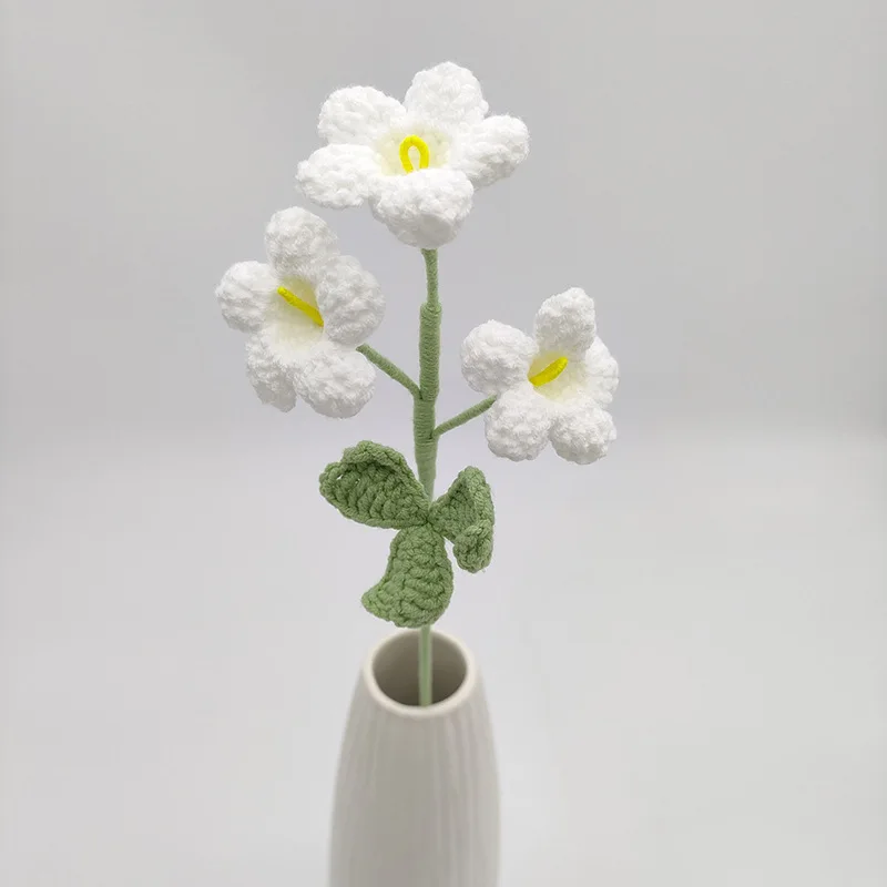 Charming Handmade Crochet Flower Bouquet - Perfect for Home Decor and Mother's Day Gift