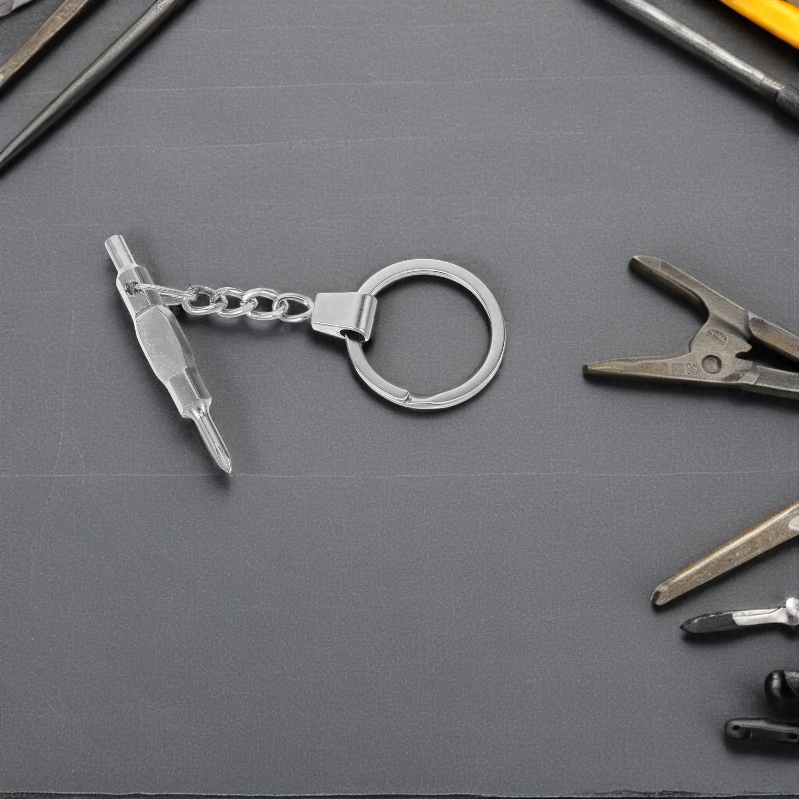 전문가용 핑거보드 도구 듀얼 팁 스크루드라이버 및 너트 드라이버 (핑거 스케이트보드 수리용) 컴팩트 휴대용 미니 디자인