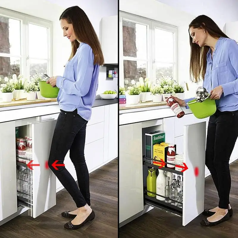Magnetic Push Latches for Cabinets Catches Push to Open Cabinet Hardware Touch Latch Kitchen Door Tools 10-1PC