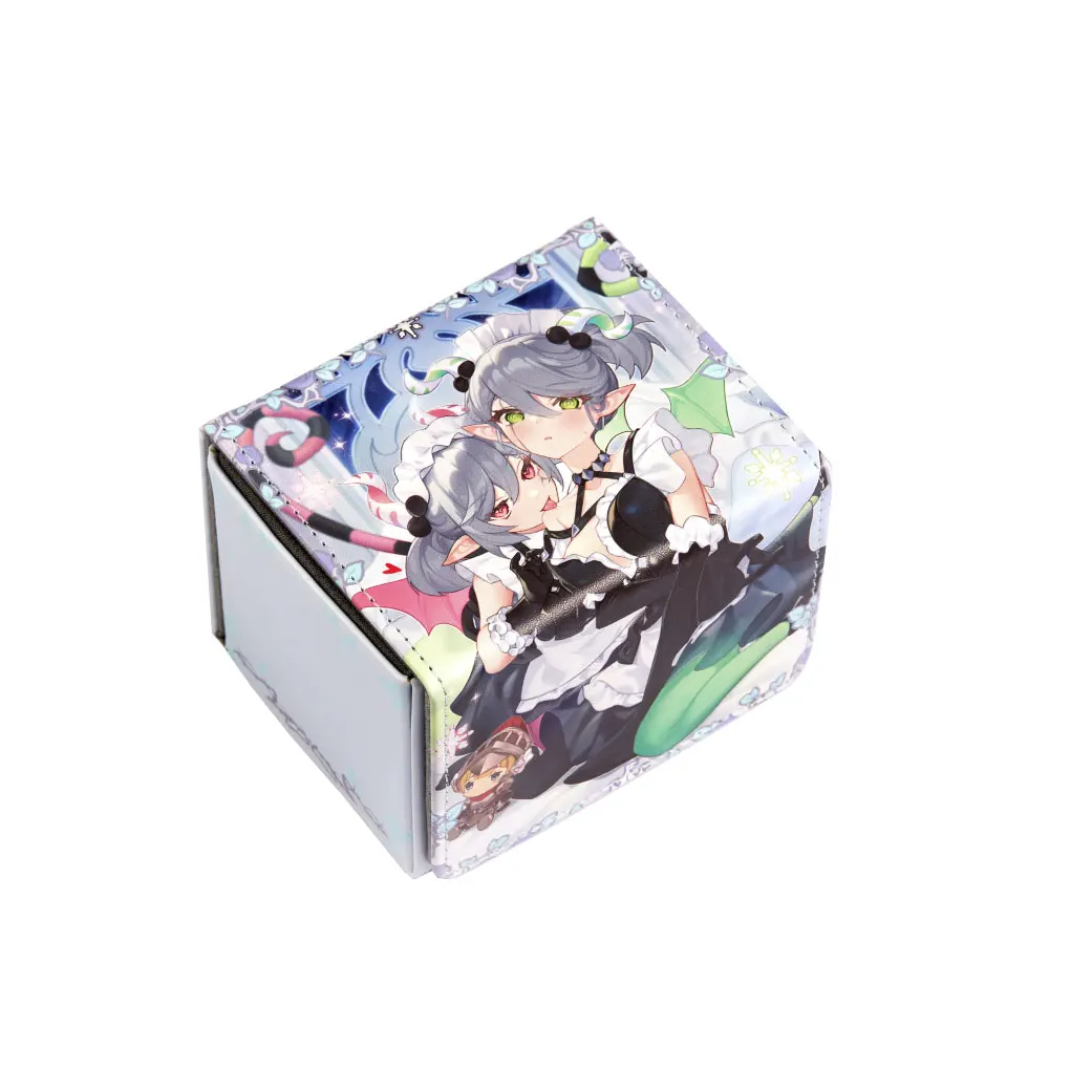

100+ PU Anime Cards Storage Box Deck Board Game TCG Cards Box Protector Bag for MGT/Pkm/Yu-gi-oh/Trading Card Collecting Game