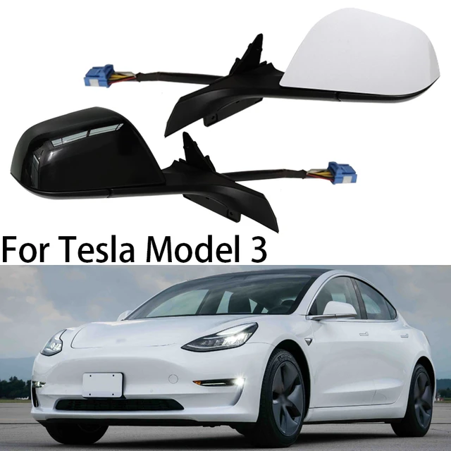 Für Tesla Model 3 Model Y Auto Rückspiegel Abdeckung Auto Exterior Zubehör  ABS Tür Seite Rückspiegel Shell Ersatz