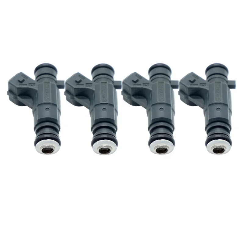 4Pcs 0280155869 Fuel Injector Nozzles For Modena Ferrari F-360 Spider 3.6L 4.2L Maserati Quattroporte F136 V8 1999-2007