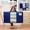 10 Pack Moving Bags, Moving Supplies, Moving Boxes, College Packing Storage Boxes with Lids Alternative, Dorm Space Saving 4