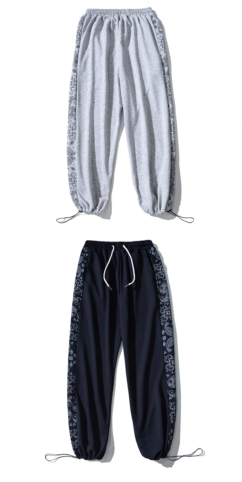 Description Picture 4 of item2024 Spring and Autumn new trend South Korea loose drawstring sports pants fashion high street
