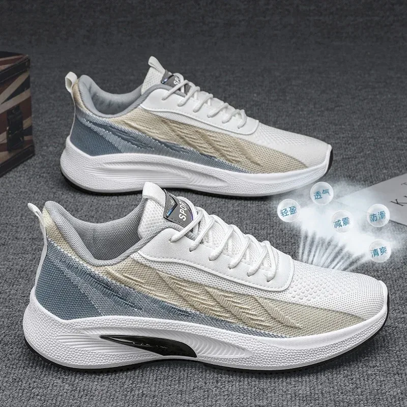 A Pair Of Unisex Casual Sneakers Stylish And Light Suitable For Running And Hiking Exercise Healthy Living 2
