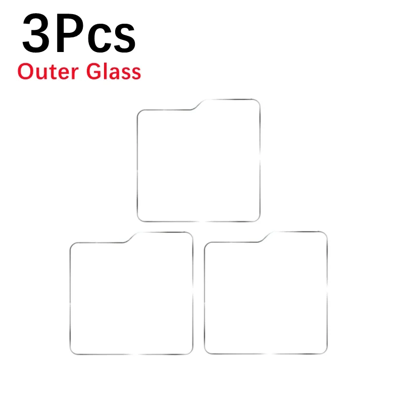 Premium Tempered Glass Back Outer Screen Protector - 9H Hardness Protective Film