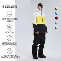 XNOW 3L Hard Shell Ski Jacket Men Hiking Windproof Waterproof Jackets For Momen Outdoor Sprot Winter Snowboard Skiing Clothes 1