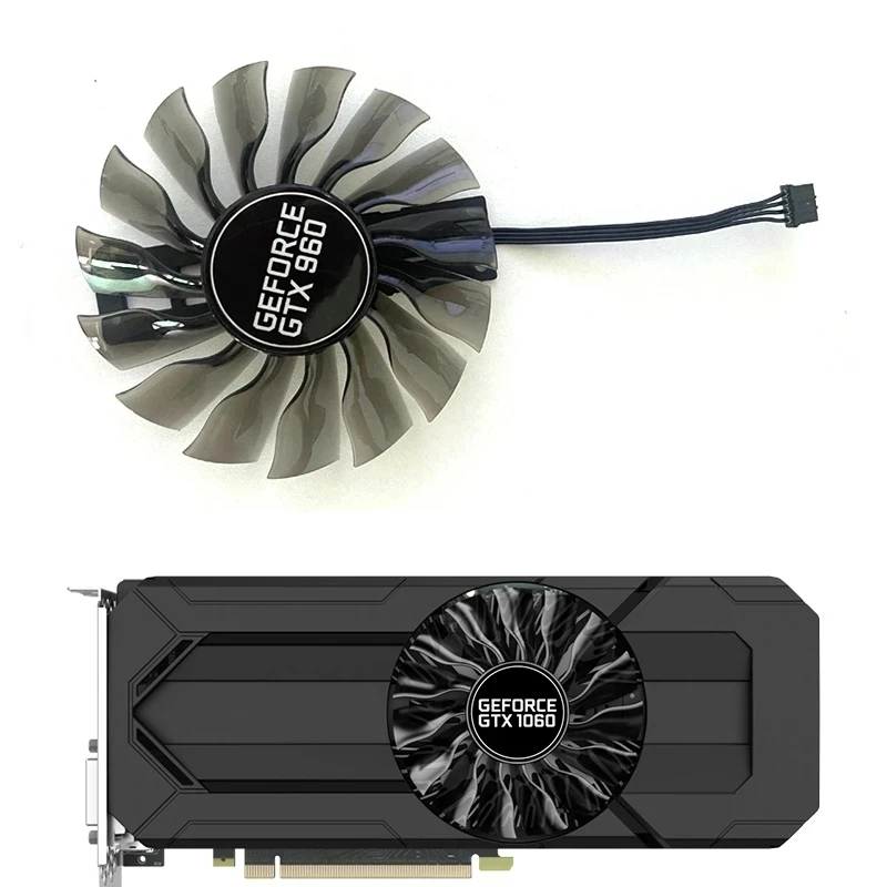 

GA92S2H 90mm 4 pin GTX 1060 GPU Cooler for Palit GTX 1060 Storm X Graphics Graphics Card Fan Replacement