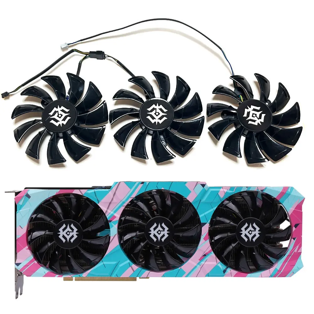 Nuova Ventola Zotac Rtx 3070, 3080 X-Gaming Gpu, Per Ventola Di Raffreddamento Della Scheda Grafica Zotac Rtx 3090, 3080, 3070, 3060 Ti X-Gaming