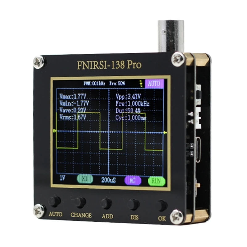 High-performance Mini Digital Oscilloscope 2.4Inch LCD-Display 2.5MS/-s Sampling DropShipping