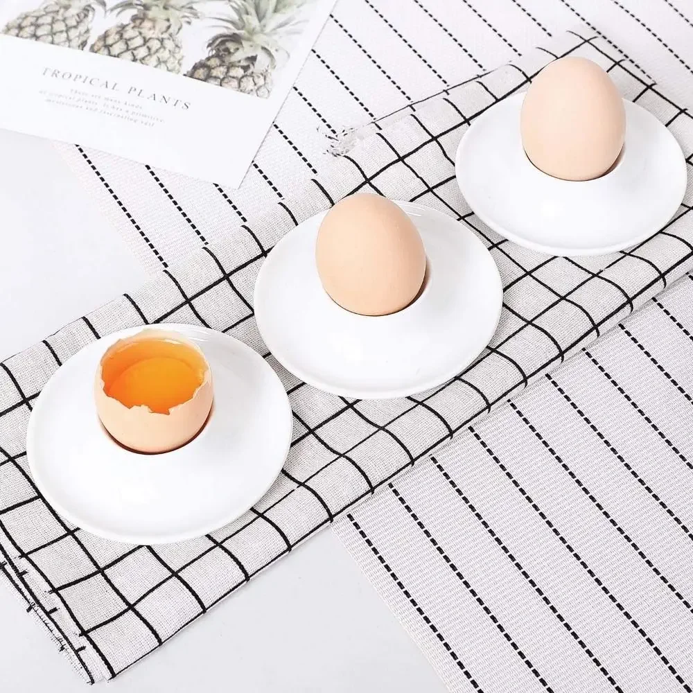 Breakfast Egg Stand Storage Rack PP Egg Holder Christmas Table Home Decoration Nordic Ceramic Eggs Goblet Kitchen Accessories
