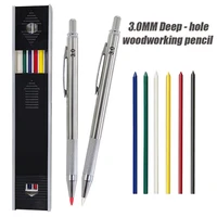 3.0mm Pencil Set Metal Mechanical Pencil Colored Erasable Pencils Writing Drawing Tools Carpentry Marker Pencil 1