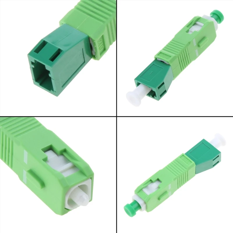 F3KE SC/for to LC/UPC Male to Female Fiber Adapter Fiber Connector Singlemode Optical Adapter Accessor