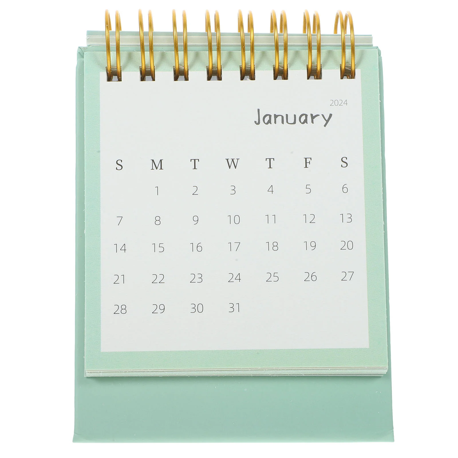 2024 Small Desk Calendar Exquisite Creative Decor Daily Standing Mini Delicate Paper Home Office 2024 mini desk calendar delicate convenient desktop creative decor table ornament