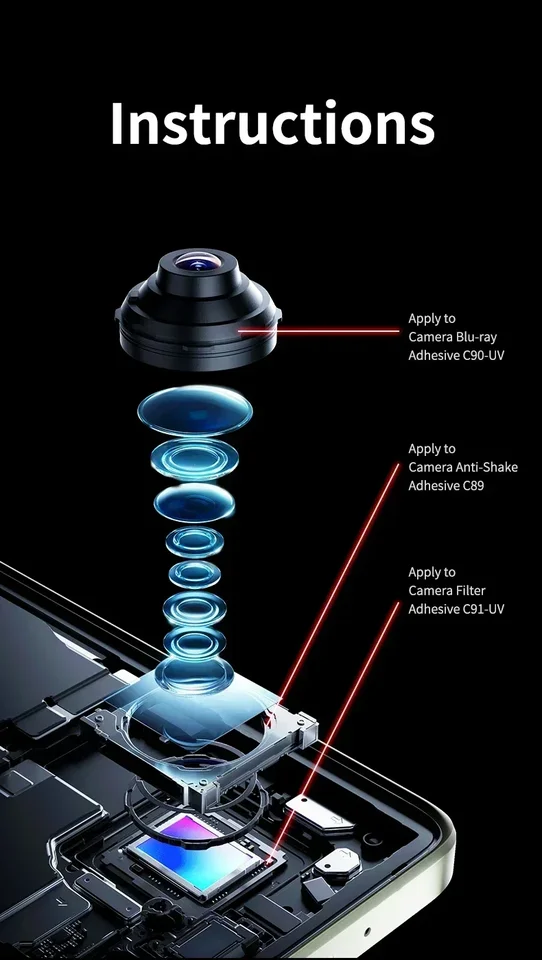 Mechanic Camera Structure Optical Anti-shake Glue Repair