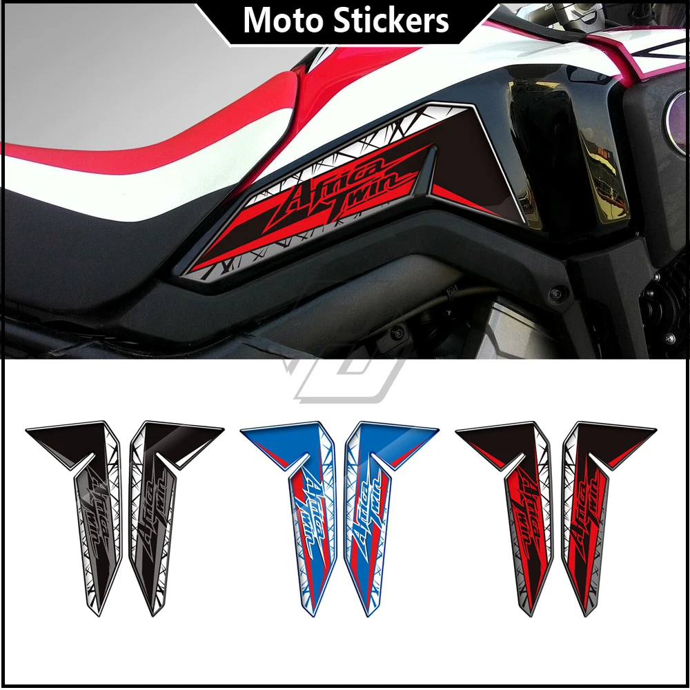 

Для Honda Africa Twin 2016-2019 3D резиновая боковая подкладка для мотоцикла