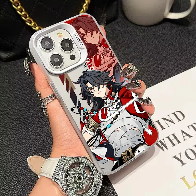 Honkai Star Rail Evanescia Sparkle Cartoon Phone Case - Durable Hard IMD Casing