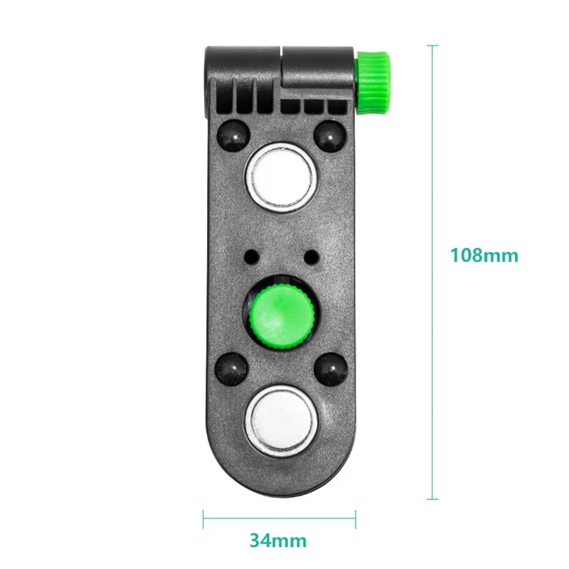 Mini Laser Level Wall Bracket Adjustable 360&deg; For 1/4" Thread Laser Levels Support Wall Mounted Holder Strong Magnet
