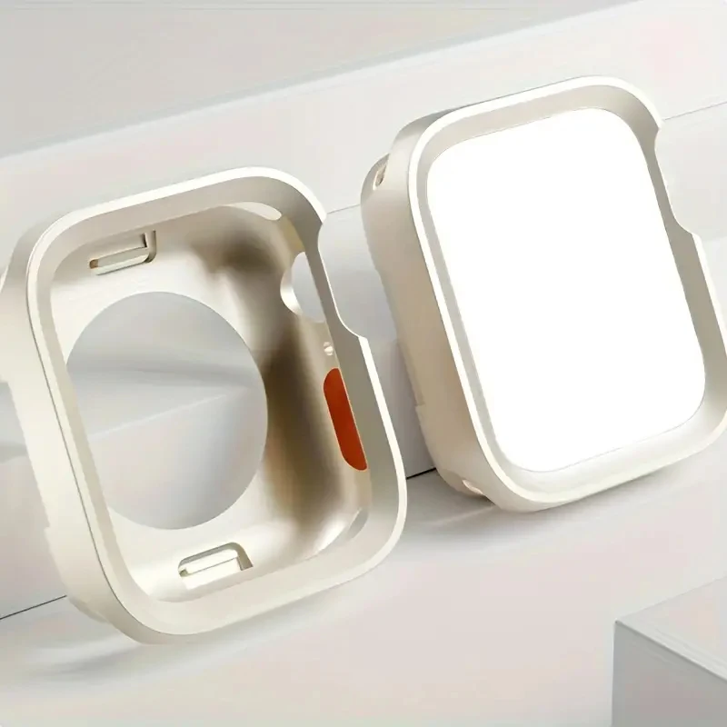 Durable Soft TPU Protective Apple Watch Case - Anti-Drop Bumper Cover