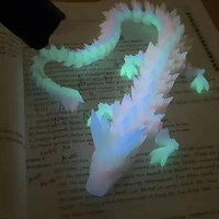 3D Printed Gem Dragon Crystal Fidget Toy Rotatable Articulated Dragon Egg Ideal Gift For Kids With ADHD Perfect For Birthdays 2