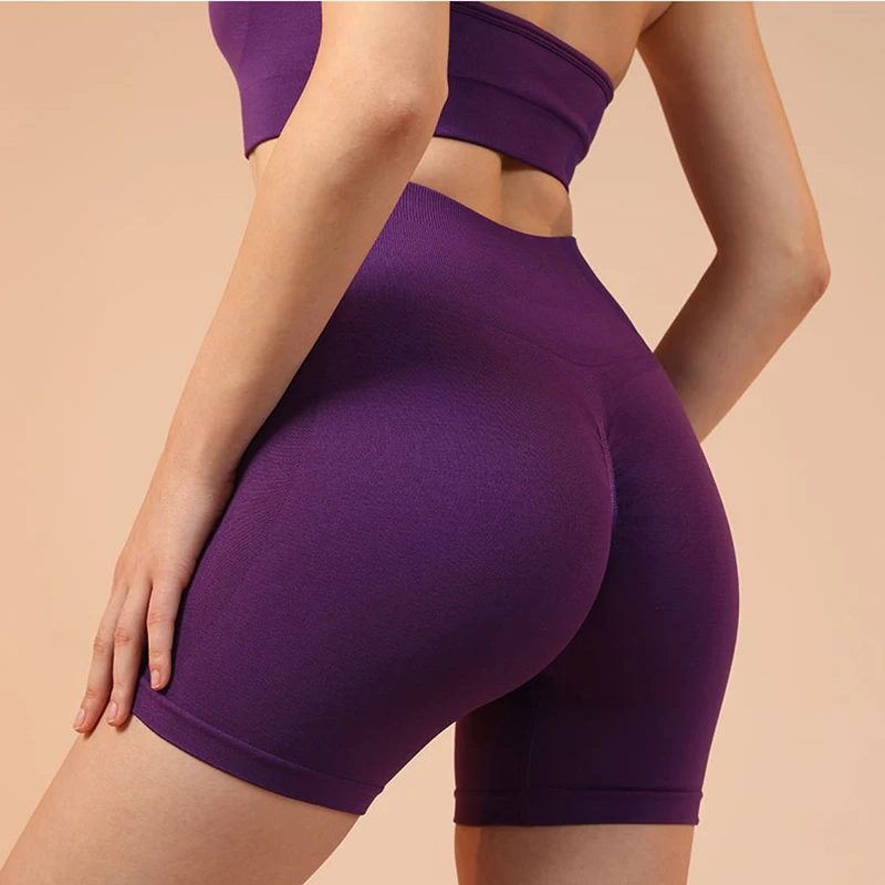 High Waist Yoga Shorts for Women, Tummy Control, Workout Shorts, Quick Dry Sports Fitness Clothes