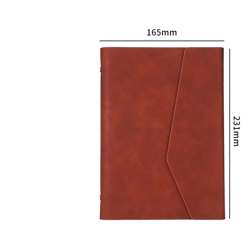 6-Ring Binder with Lined Paper and Multifunctional Storage Pocket for Cards, Budget Planner, and Journal Organizer