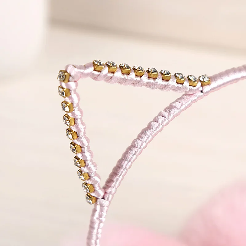 Earmuffs Thickened in Winter To keep Warm Imitation Fur one Female Cute Cat Earmuffs Furry Ear Protector Ear Bag Cover W