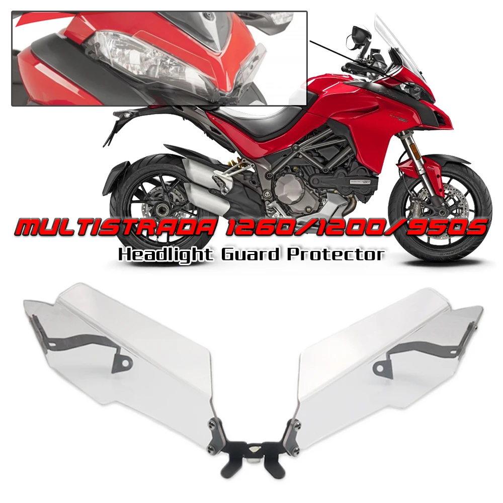 

Motorcycle Headlight Protector Grille Guard Cover For DUCATI Multistrada 950 MTS950 MTS1200 MTS1200 MTS 950 1200 1260