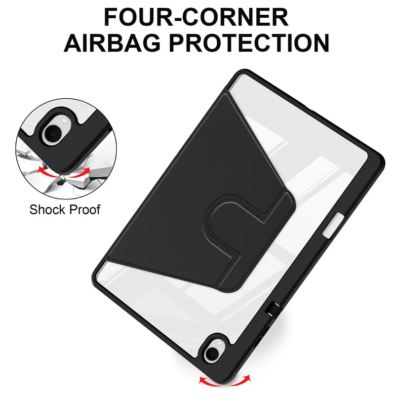 Acrylic Rotating Stand Tablet Case