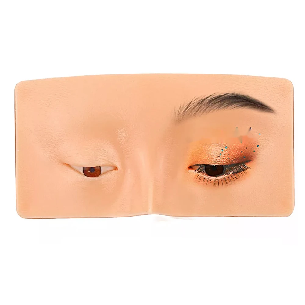 1 pezzo di pratica del trucco per il trucco del viso, pratica della pelle per la pratica del viso, per professionisti e principianti, modello realistico 3D - immagine 2
