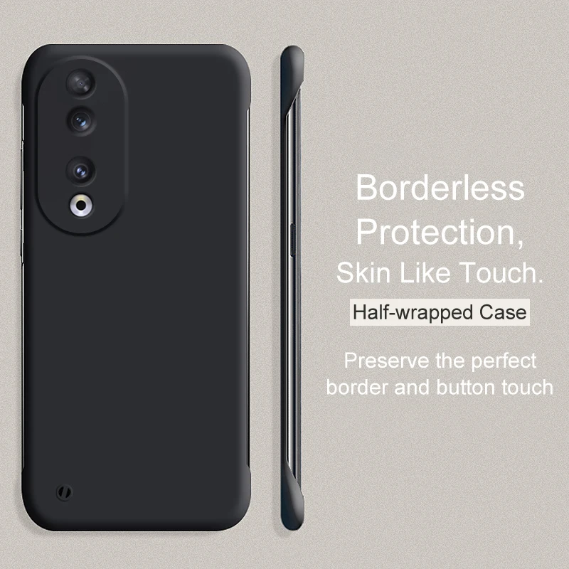 Coque de protection ultra fine en polycarbonate rigide sans bordure de couleur bonbon pour Huawei Honor 90 70 60 50 30 Pro Lite SE_voghion.com