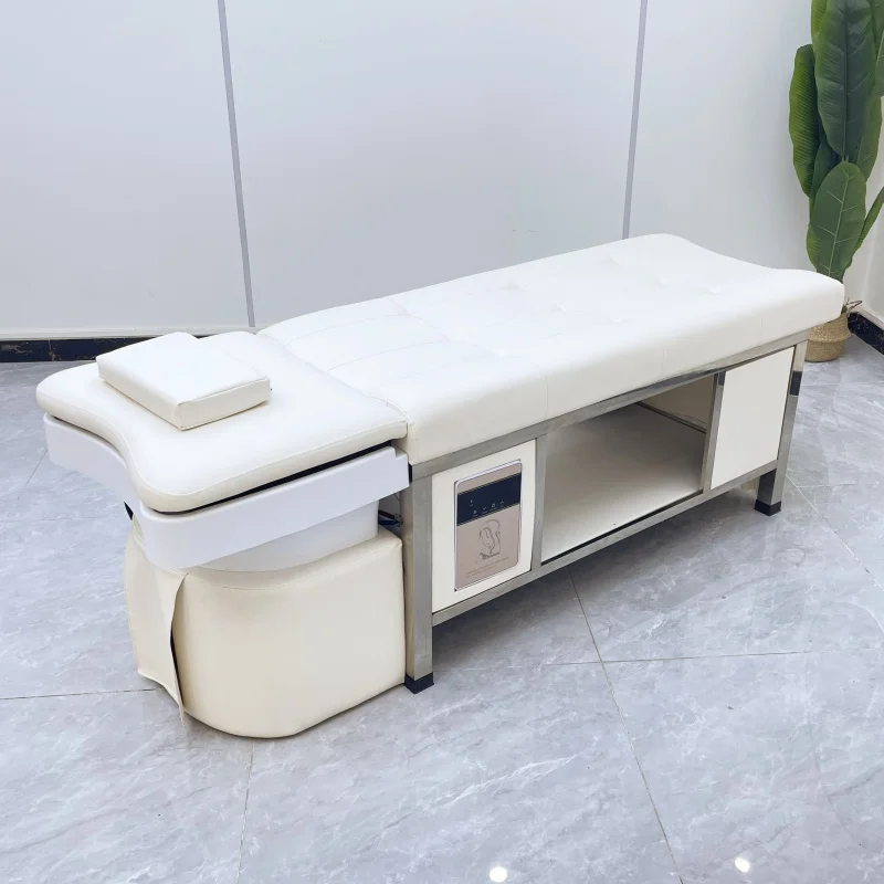 

Head Spa Кровать для мытья волос Стилист Комфорт Портативная роскошная насадка для душа Шампунь Стул Салон Behandelstoel Салонная мебель