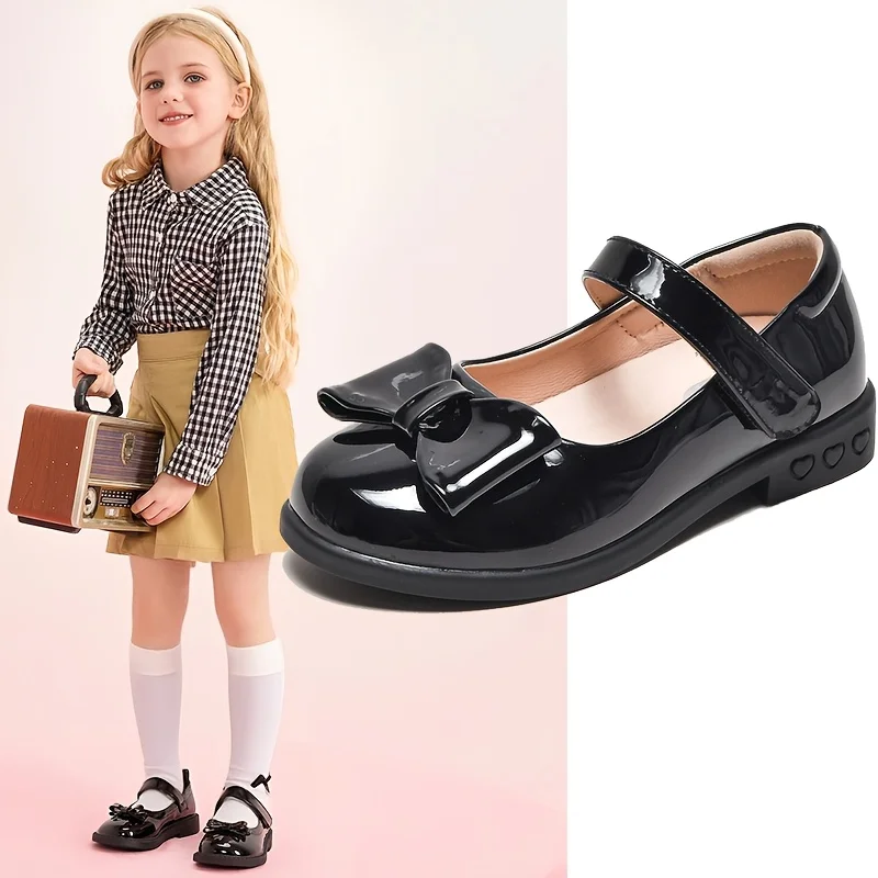 Campus princess leather shoes,Anti-Slippery,breathable,for all seasons,durable easy to clean,perfect for weddings,party,outdoors