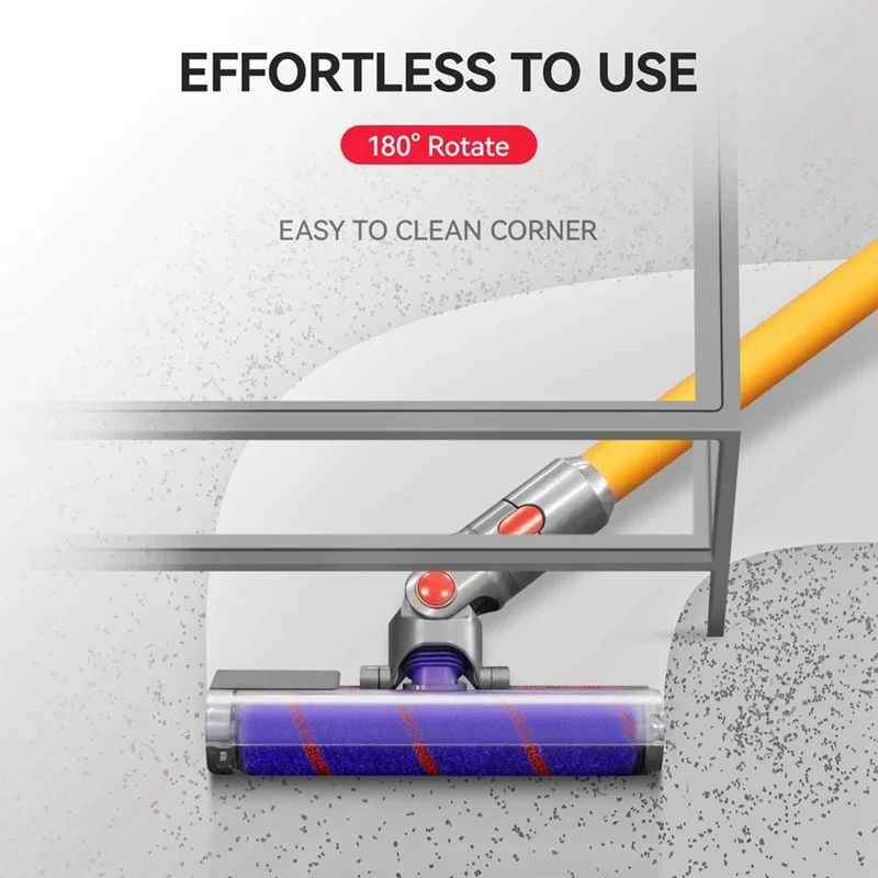 Soft Roller Brush Head Replacement for Cordless Stick Vacuums