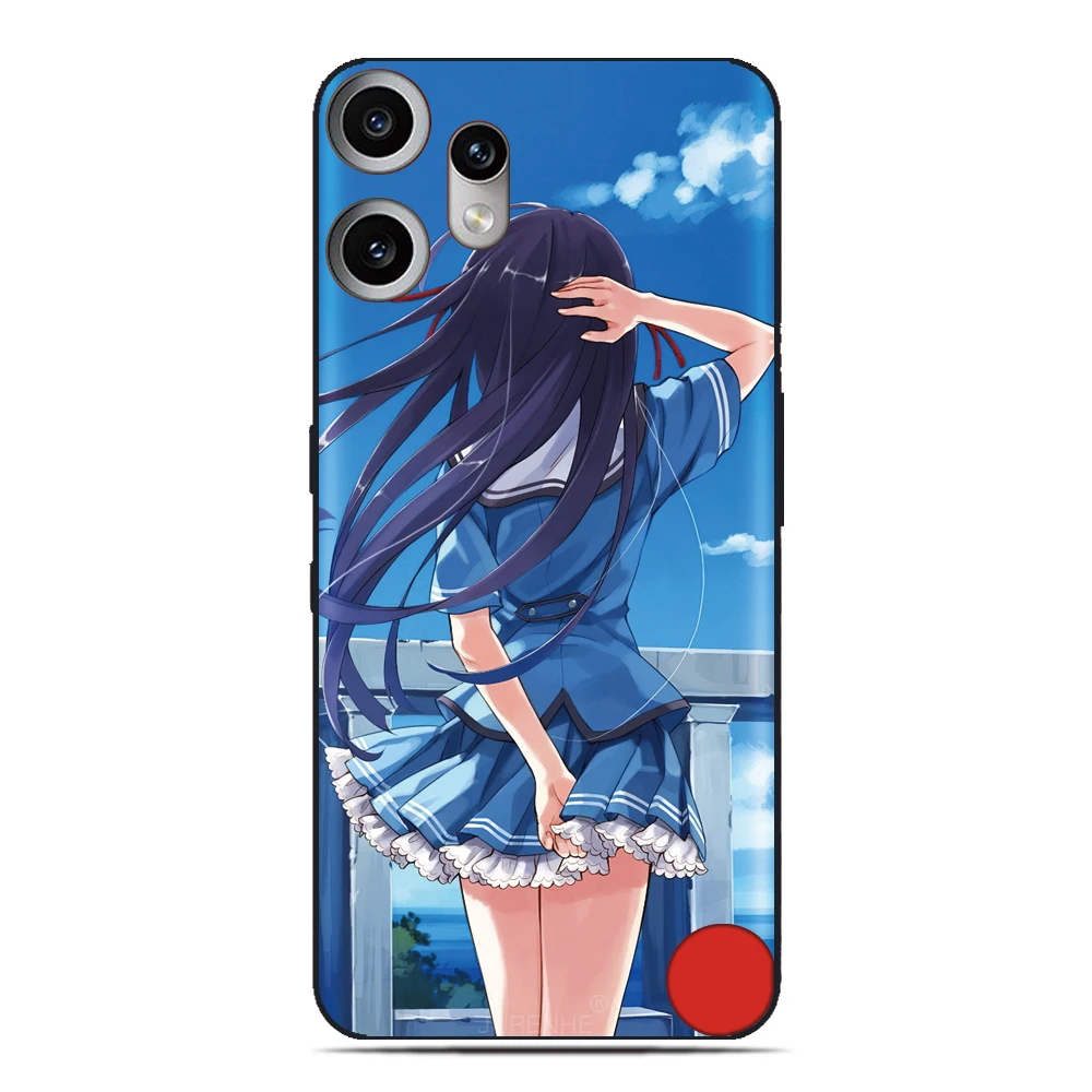 Anime Girl Design Phone Case Cover